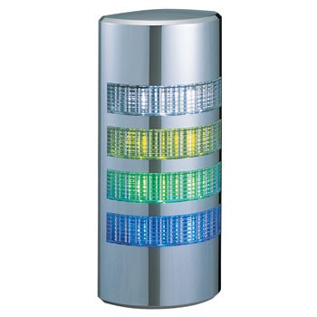 パトライト(Patlite) LED壁面取付け積層信号灯 シグナル・タワー ウォールマウント WME-2M2D-RG WME-D W70×D PATLITE LED壁面取付け積層信号灯 シグナルタワー ウォールマウント