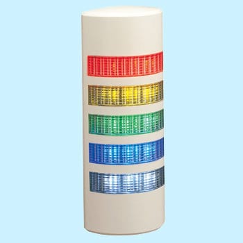 パトライト ウォールマウント薄型LED壁面 ( WEP-502-RYGBC ) (株