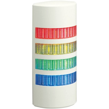 WEP-402FB-RYGB ���^LED�ǖʎ�t���ϑw�M���� WEP/WE�V���[�Y PATLITE(�p�g���C�g/��:�t���d�@) �N�������b�L�d�l ��i�d��AC/DC24V 4�i ��/��/��/�z�� �O�a90�~37.5mm  WEP-402FB-RYGB 08552914