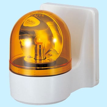 壁面取付け小型回転灯 WH-A型 パトライト(PATLITE) 標準回転灯 【通販 