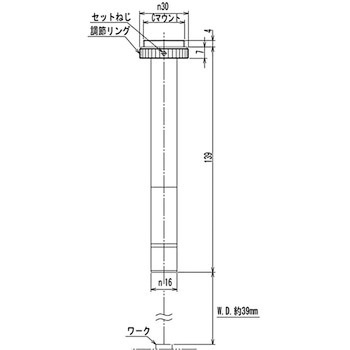 TMCseries Cマウント用ストレートタイプ ミラック光学