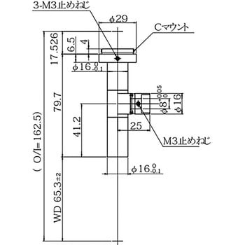 MRC1-65D テレセントリックレンズ 1個 ミラック光学 【通販サイト