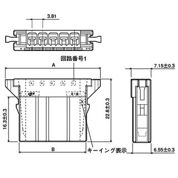 ダイナミック・シリーズ・コネクタ D-3000シリーズ D-3100S ハウジング