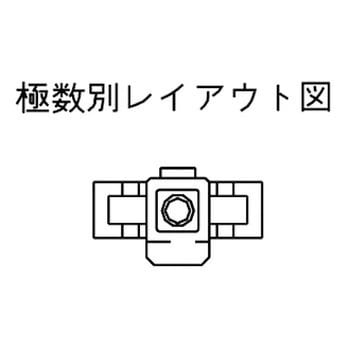 中継用コネクタ 6.7mmピッチ 3191シリーズ プラグハウジング 日本モレックス(molex)