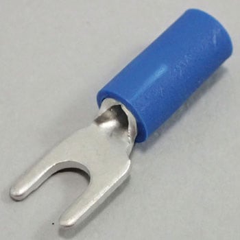 絶縁被覆付先開型圧着端子(V型) 冨士端子工業