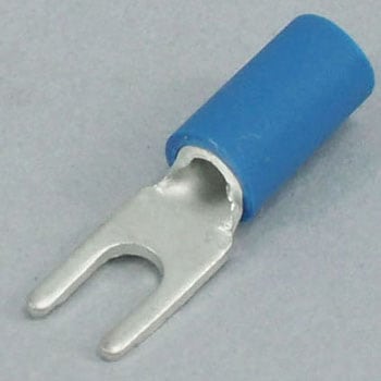 絶縁被覆付先開型圧着端子(V型) 冨士端子工業