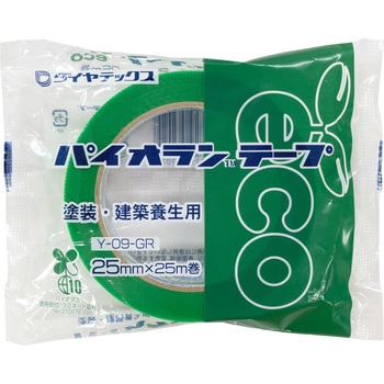 パイオラン(TM)テープ 塗装・建築養生用 Y-09-GR ダイヤテックス