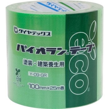 パイオラン(TM)テープ 塗装・建築養生用 Y-09-GR ダイヤテックス