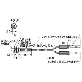 E32-D21 2M ファイバユニット E32シリーズ 反射形 1本 オムロン(omron