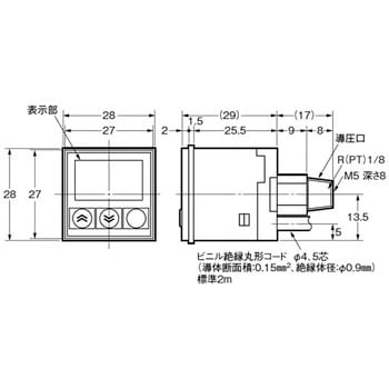 E8F2-B10C デジタル圧力センサ E8F2 1台 オムロン(omron) 【通販サイト