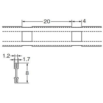 F03-16PE 漏液検知帯 F03-16PE 1本 オムロン(omron) 【通販モノタロウ】