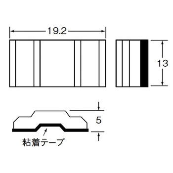 検知帯用ステッカ omron(オムロン)