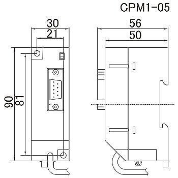 美品 新品 OMRON/オムロン CPM1-CIF01 プログラマブルコントローラ 