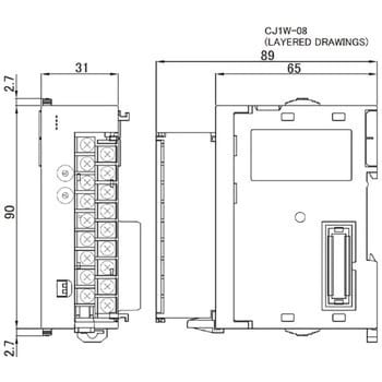 プログラマブルコントローラ CJ1/CJ1M アナログ入力ユニット