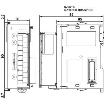 CJ1W-TC101 プログラマブルコントローラ CJ1/CJ1M 温度調節ユニット 1