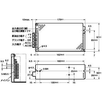 S82J-10024A スイッチング・パワーサプライ S82J 1台 omron(オムロン