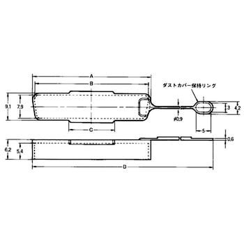 Dサブコネクタ ダストカバー XM2 omron(オムロン)
