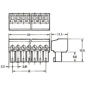 プリント基板用コネクタ端子台 XW4B(電線側・ソケット) omron(オムロン)