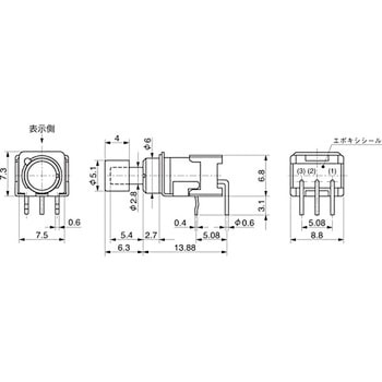 押ボタンスイッチ Bシリーズ NKKスイッチズ(日本開閉器)