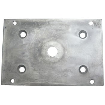 ミニサンダ用パット取り付けアルミ台 京セラ(旧RYOBI電動工具)