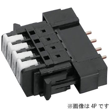 スクリューレス端子台 2ピース型 プリント基板用 ML-4500 サトーパーツ