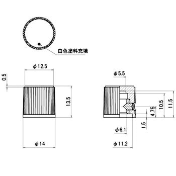 モールドツマミ K-8075 サトーパーツ
