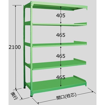 中量ラック 150kg MSタイプ 扶桑金属工業
