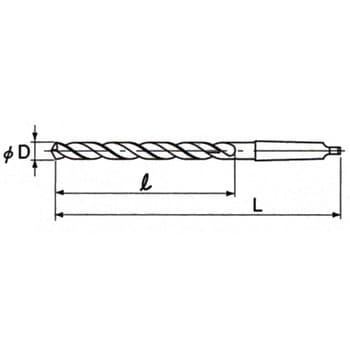 ロングテーパーシャンクドリル NACHI(不二越) 【通販モノタロウ】