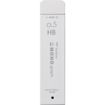 シャープ芯モノグラフMG0．5HBグレー トンボ鉛筆