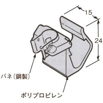 FVラック ケーブル支持具