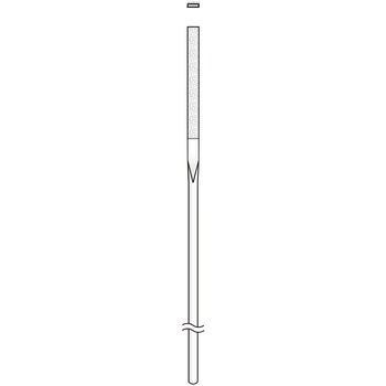 電着ダイヤモンドヤスリ (平型/片面) 永興電機工業