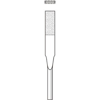 電着ダイヤモンドヤスリ (テーパ) 平 永興電機工業