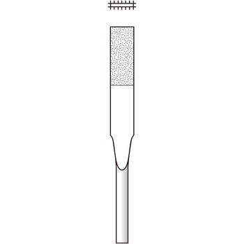 電着ダイヤモンドヤスリ (テーパ) 平 永興電機工業