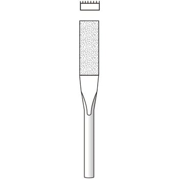 電着ダイヤモンドヤスリ (片面電着) 平 永興電機工業