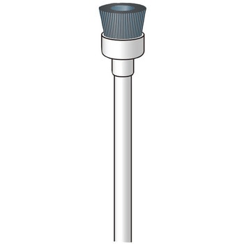 C砥粒入りナイロンブラシ (カップ型) 永興電機工業