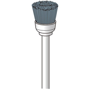 C砥粒入りナイロンブラシ (カップ型) 永興電機工業