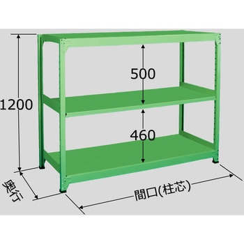 中量ラック 250kg MLタイプ 扶桑金属工業