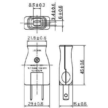 Wh4021w スナップキャップ パナソニック Panasonic 適合電線 0 75 1 25 2mm Sup 2 Sup 定格電流 15a ホワイト Wh4021w 1箱 10個 通販モノタロウ