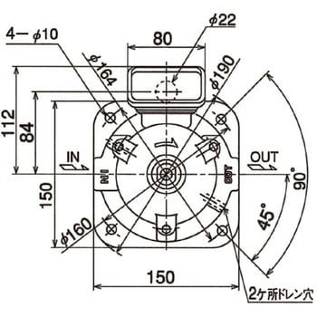 CP-S186 クーラントポンプ(自吸式) 1台 日立産機システム 【通販サイト