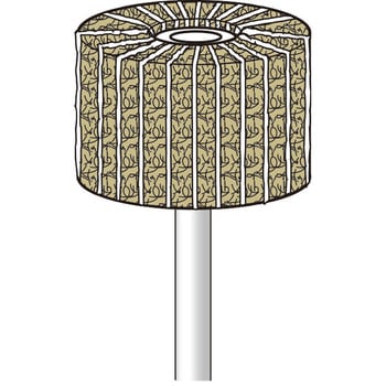軸付クッションサンダー (放射タイプ) 永興電機工業
