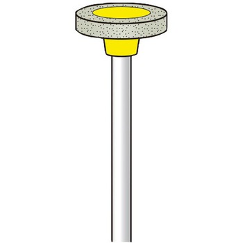 軸付ゴム砥石 (ダイヤモンド砥粒入り) 永興電機工業