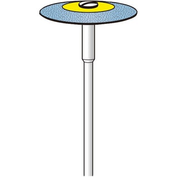 軸付ゴム砥石 (ダイヤモンド砥粒入り) ホイール 永興電機工業