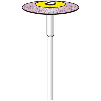 軸付ゴム砥石 (ダイヤモンド砥粒入り) ホイール 永興電機工業