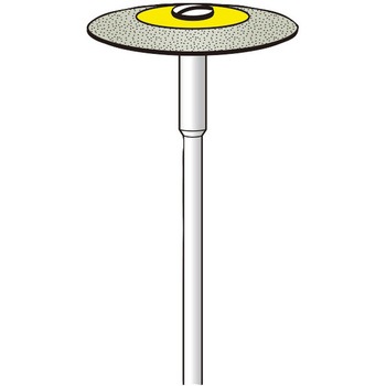 軸付ゴム砥石 (ダイヤモンド砥粒入り) ホイール 永興電機工業