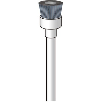 ダイヤモンド砥粒入りナイロンブラシ (カップ型) 永興電機工業