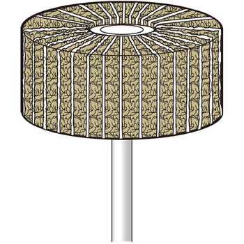 軸付クッションサンダー (放射タイプ) 永興電機工業