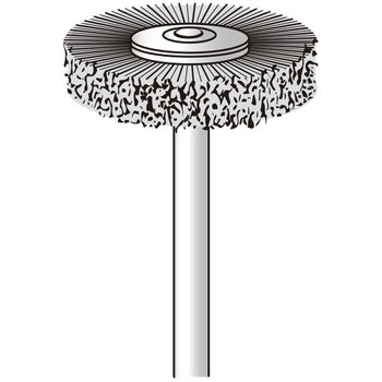ブタ黒毛ブラシ (平型) [特厚] 永興電機工業