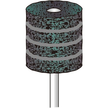 軸付スコブラサンダー 永興電機工業