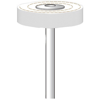 積層バフ (ウズ状布) 永興電機工業
