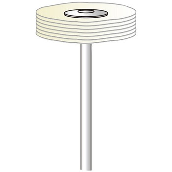 積層バフ (バラ重ね布) 永興電機工業